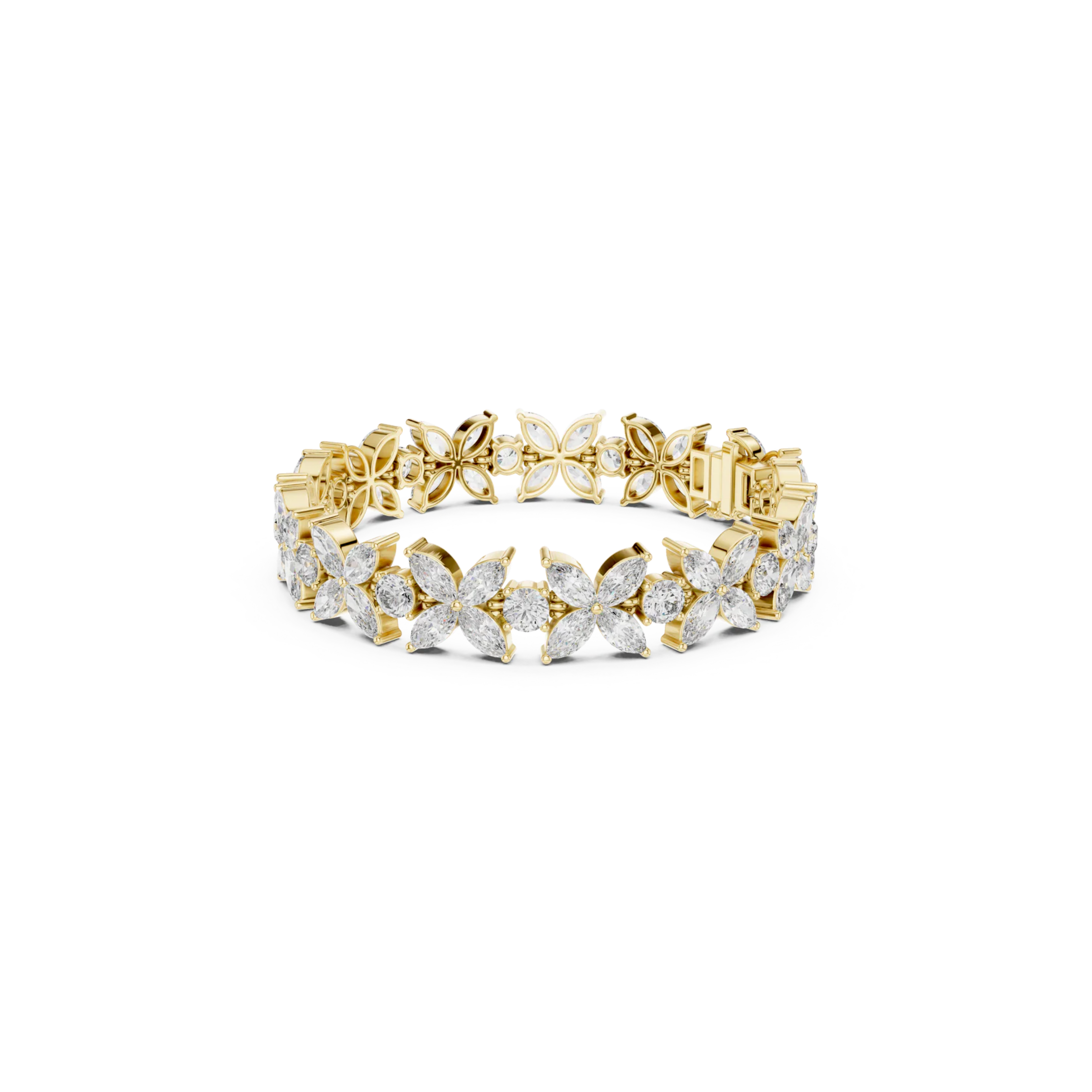 Flora Royale Diamond Bracelet