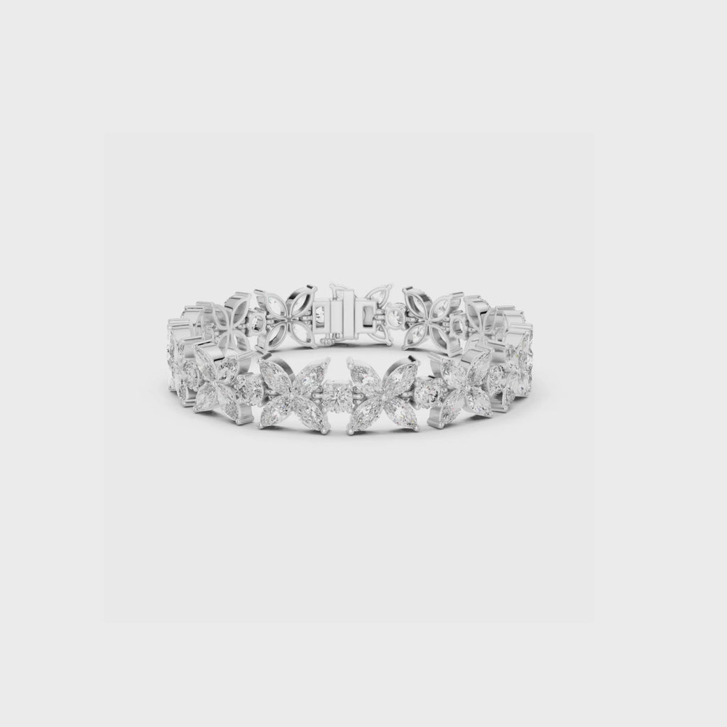 Flora Royale Diamond Bracelet